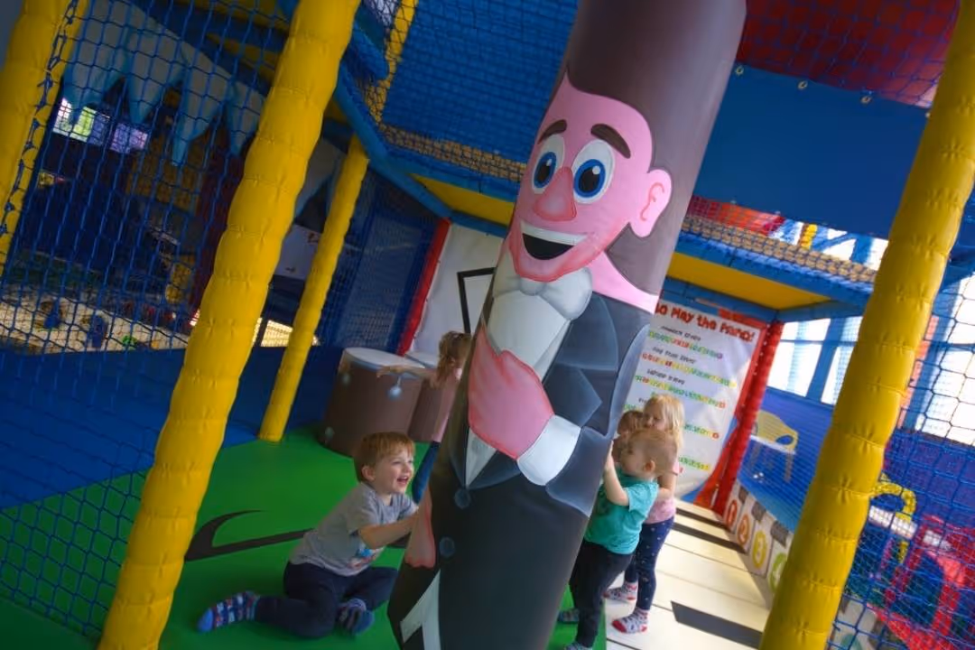 Large indoor soft play area in Merseyside