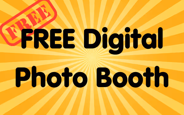 Capture a magical moment with our Digital Photo Booth