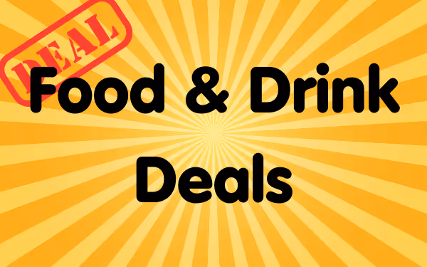 Check out the many food & drink deals at Bubbles World of Play