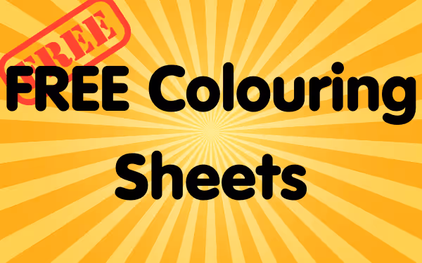Free Colouring Sheets for children who visit our soft play area in Wirral