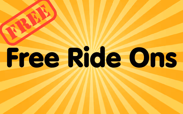 Free Ride Ons for Toddlers