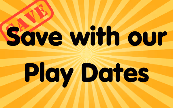Our Play Dates offer great value for money and an alternative to a kids birthday party package