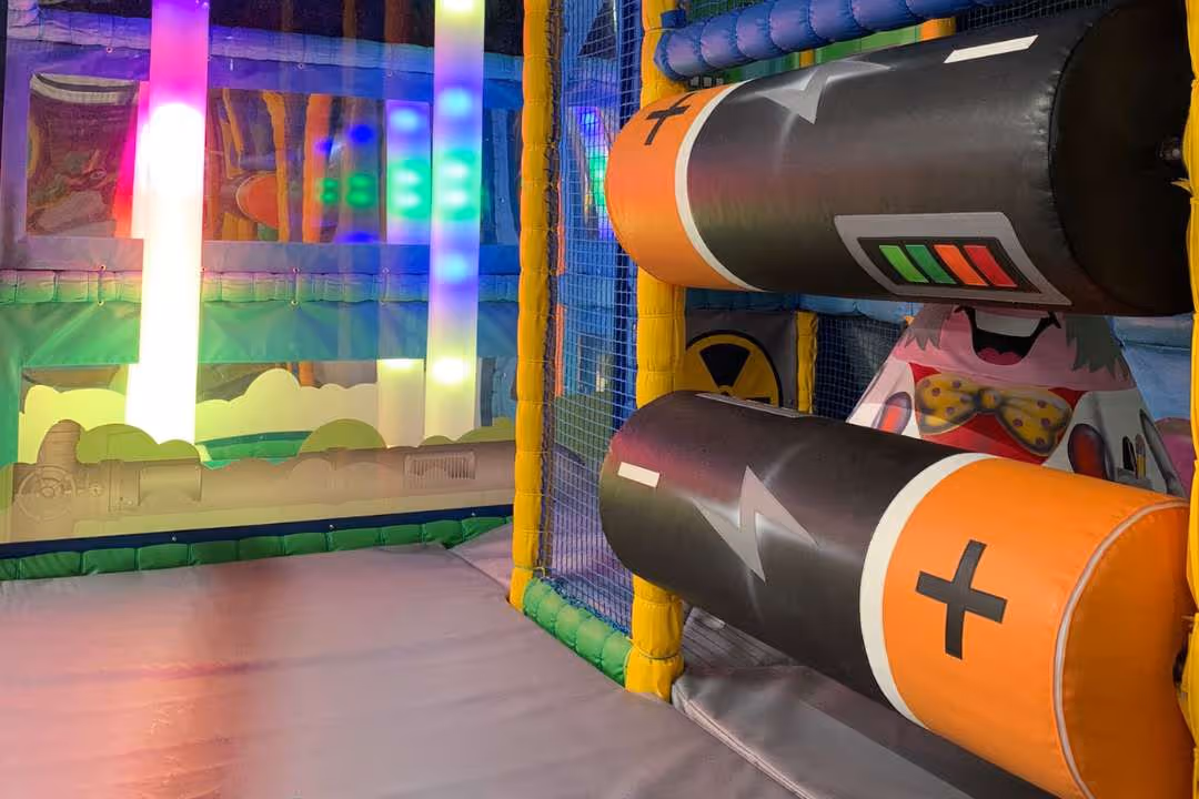 Our science discovery zone is great fun for children to play in - many educational things to do in Bubbles Play Centre, Wirral