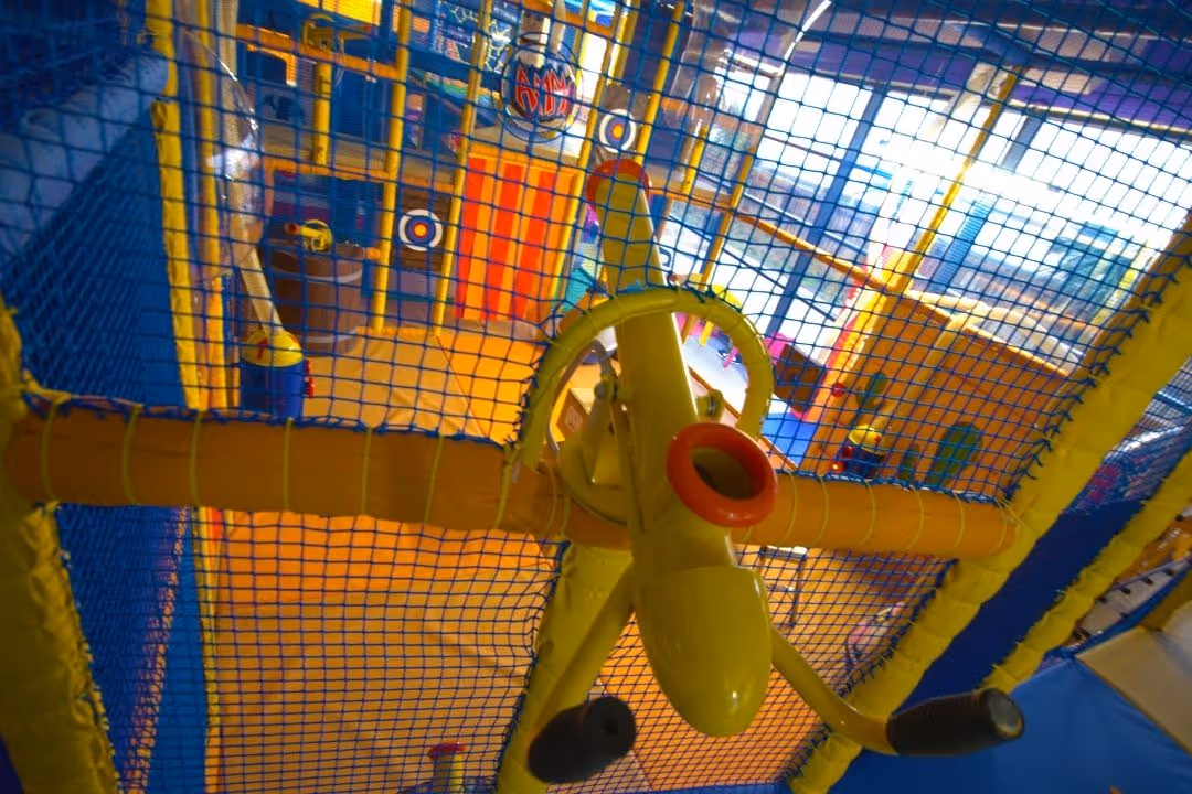 Our interactive ball cannon zone is lots of fun for children. One of the many attractions in our indoor play area in WIrral