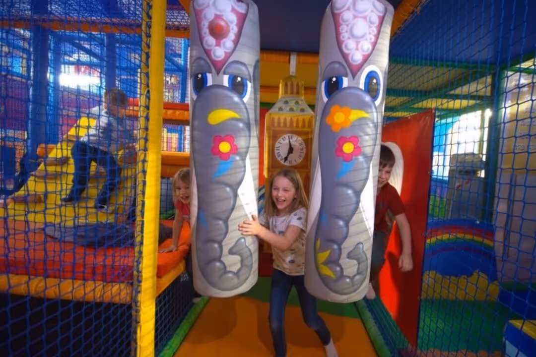 10 year old playing in Play Centre, Liverpool region