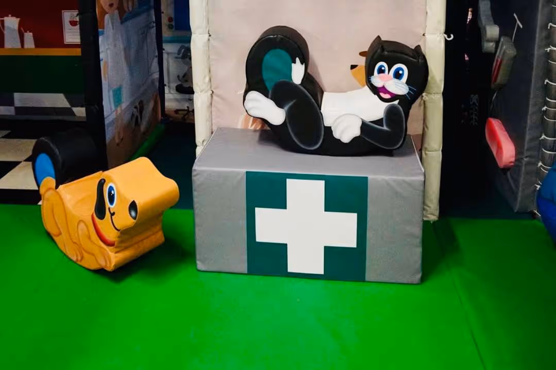 Role Play Area for Kids in Wirral showing Vets